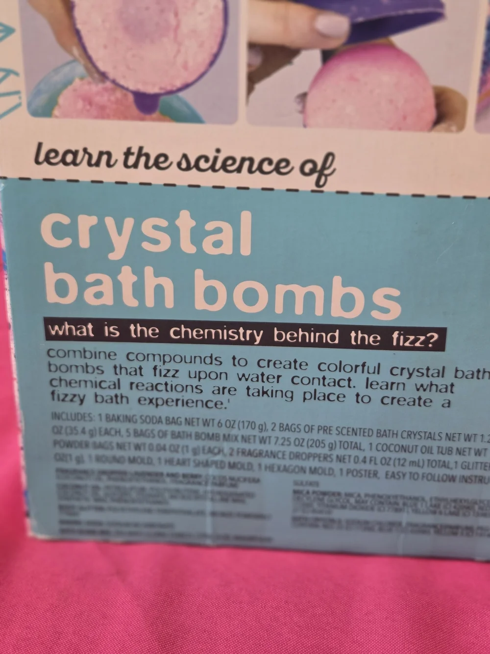 Youniverse Scented Diy Crystal Bath Bombs - Purple